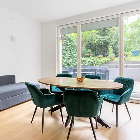 Apartment Global Living - Design I I Beamer I Kitchen I Terrace I