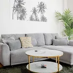 Lägenhet Global Living - Design I I Beamer I Kitchen I Terrace I