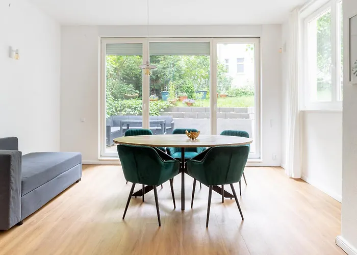 Lägenhet Global Living - Design I I Beamer I Kitchen I Terrace I *