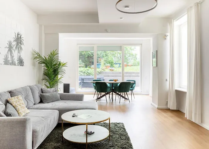 Apartamento Global Living - Design I I Beamer I Kitchen I Terrace I Berlín